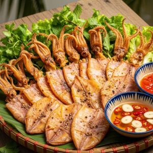 khô mực cán