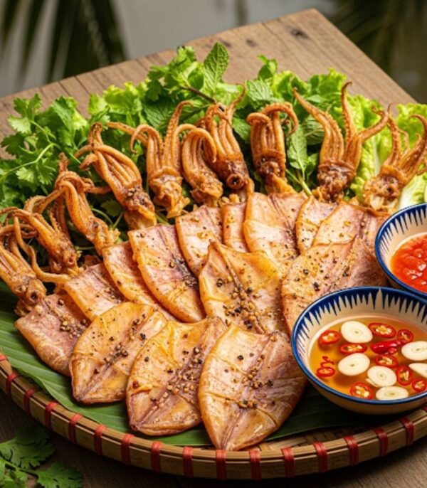 khô mực cán